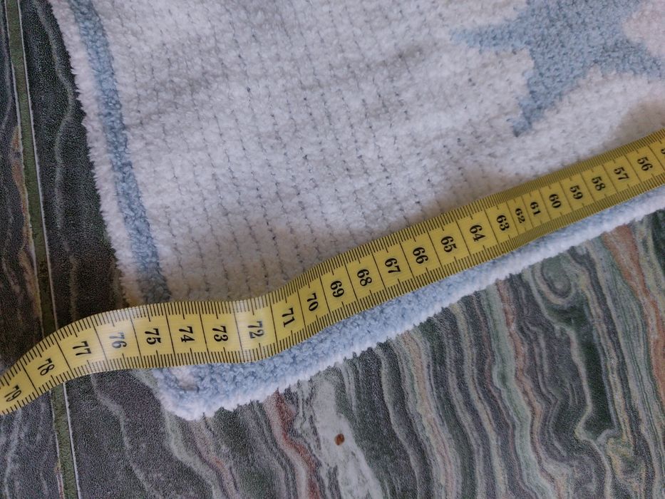 Брендовий мягенький теплий двосторонній дитячий плед 75*110 George