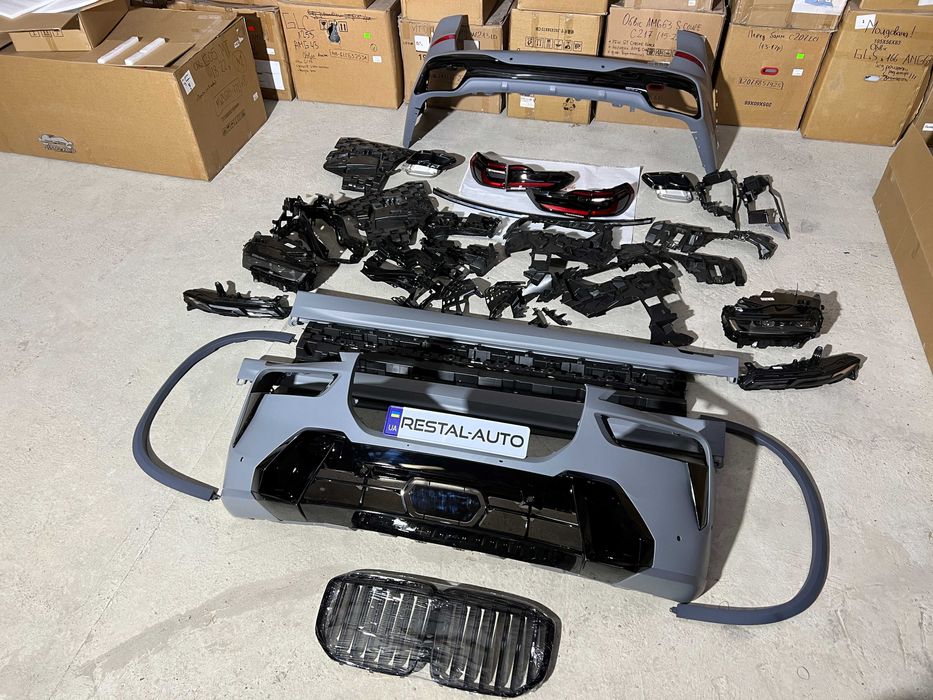 Обвес X7 G07 m paket Комплект рестайлинга м пакет м60 бмв х7 Фара