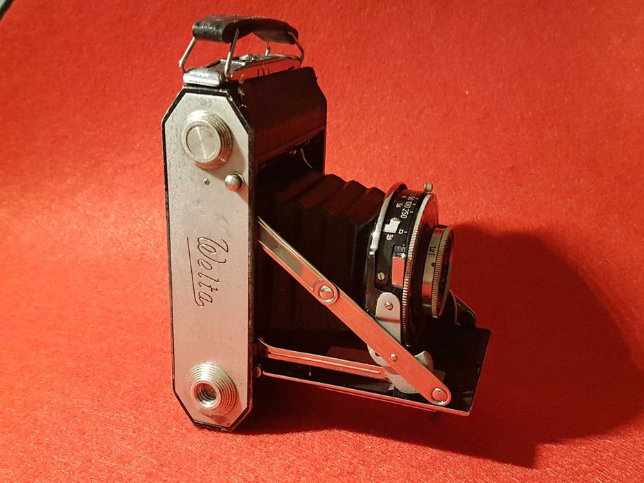 Câmera Vintage Welta Weltax 6x6, 1930