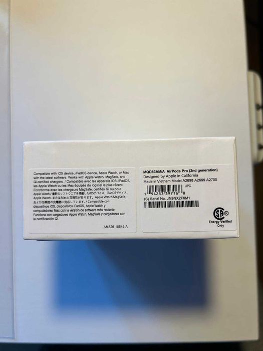 AirPod 2 Pro - novos, caixa fechada