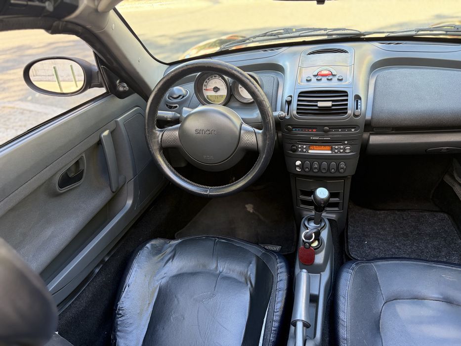 Smart Roadster Cabrio 2004 – 700cc Gasolina – 82cv – Caixa Automática