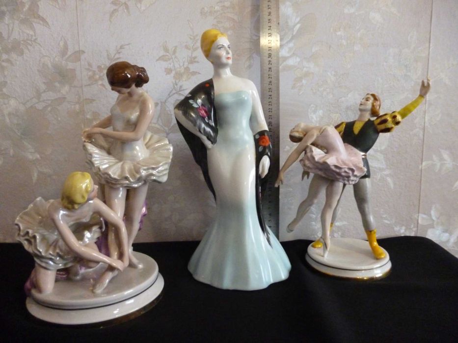 Фарфоровые статуэтки СССР.