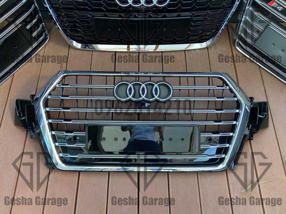 Решітки audi s6 rs4 sq5 s5 s7 sq7 s8 rs3 rs4 rs5 rs6 rs7 ауді ауди