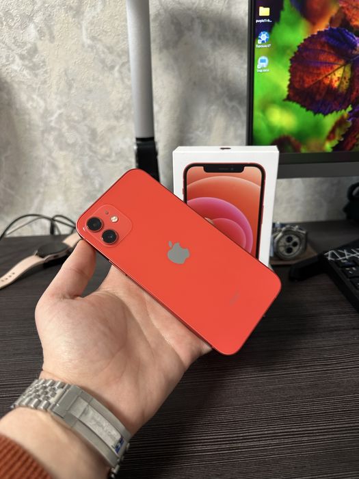 iPhone 12 64Gb • Идеал • Полный комплект • АКБ 82% • Айфон