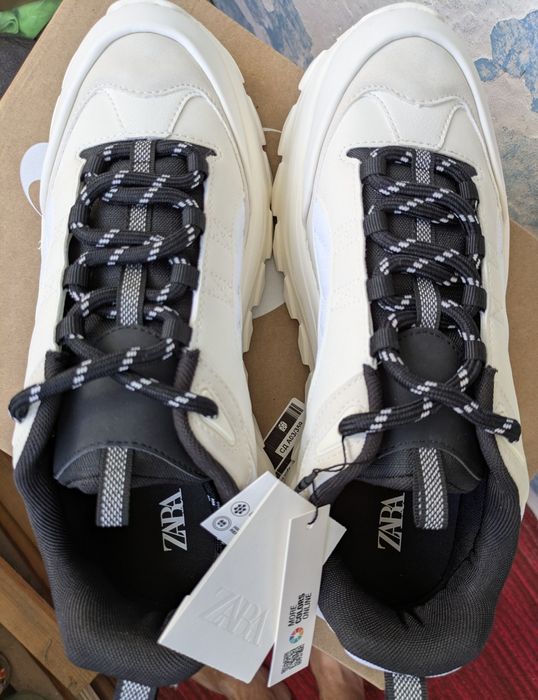 Чоловічі кросівки ZARA з масивною підошвою 43 розмір