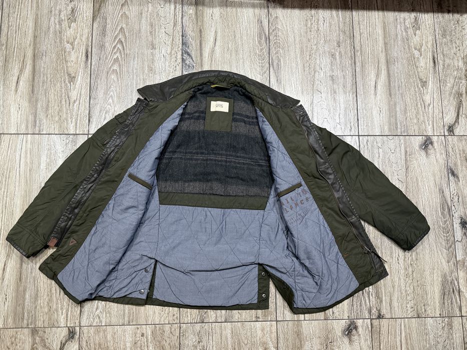 Męska elegancka kurtka wiosenna CAMEL ACTIVE Wełna Ocieplana roz 48