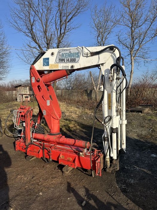 Кран маніпулятор Kennis 140 10m 4t hiab palfinger effer fassi