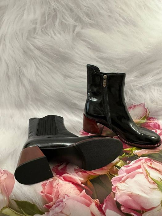 Ботинки кожаные 40 р