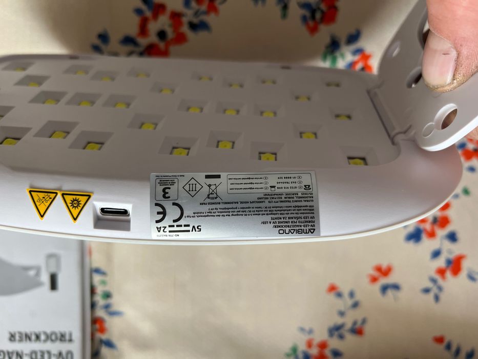 Lampa UV do paznokci | Idealna do hybryd i żeli