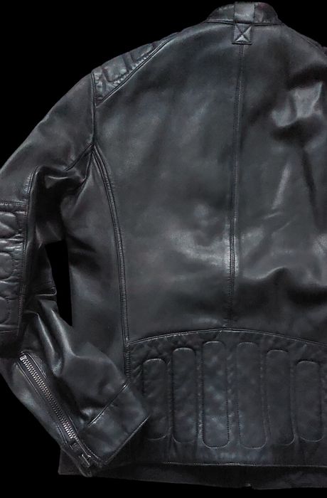 Hugo Boss nowa kurtka skórzana męska r. 48/M