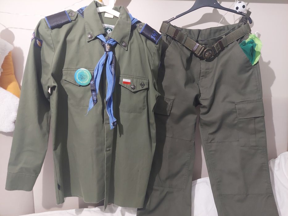 Mundur harcerski ZHP xl 164/88  147 Błękitni przy SP 109 mil-tec