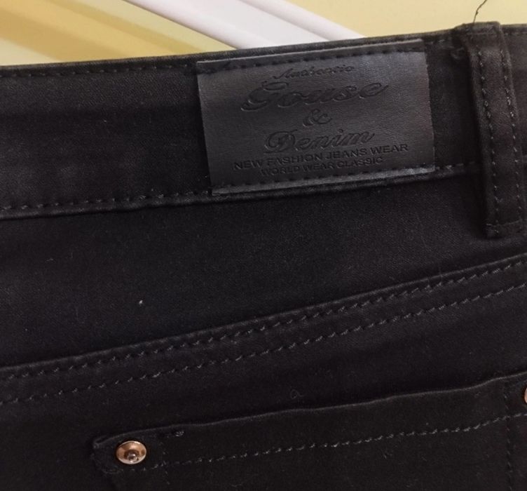 Czarne dżinsy Authentic Gause &Denim  Nowe M