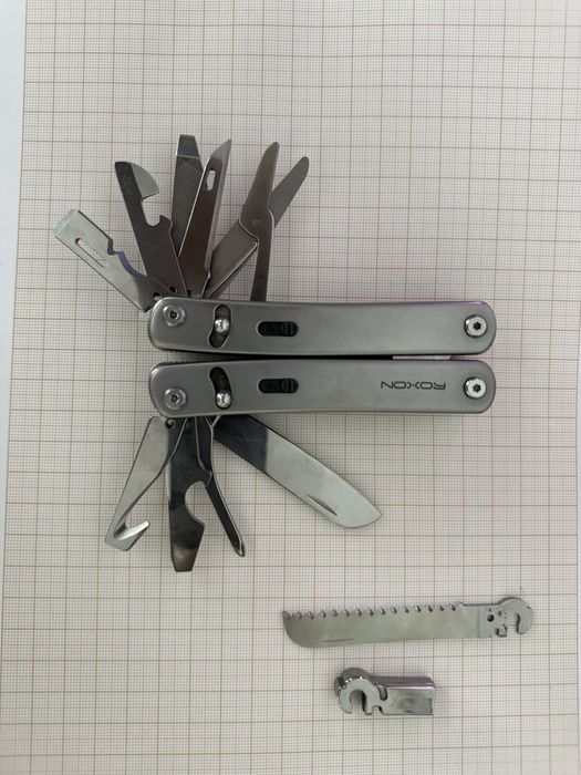 Multitool Roxon Flex z dodatkowymi funlcjami