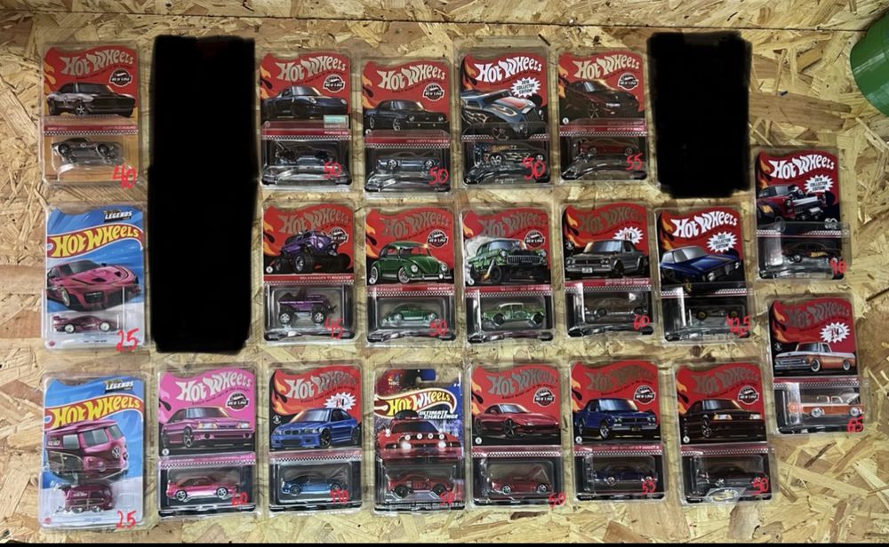 Packs Hot wheels Premium Selados