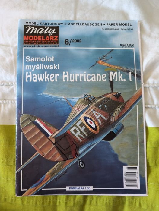 Model samolotu z papieru