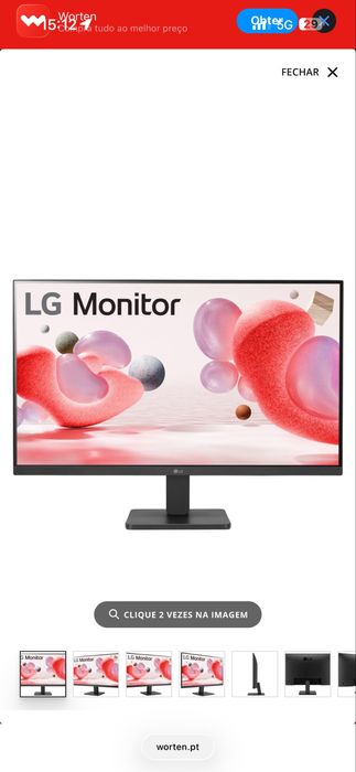 Minitor lg quase sem uso nenhum