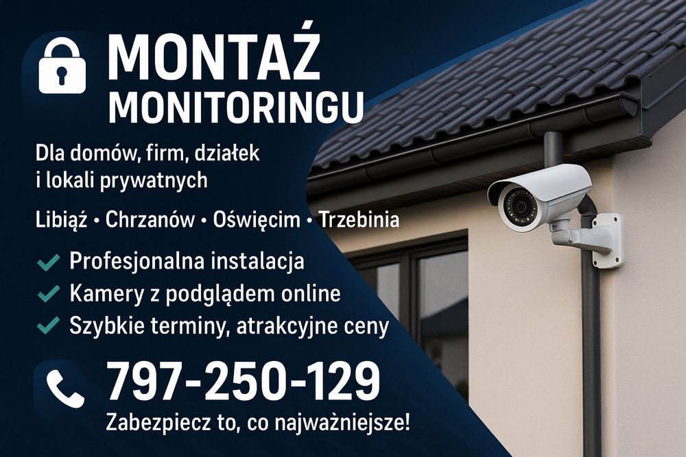 Montaż Serwis Naprawa Monitoringu Kamer