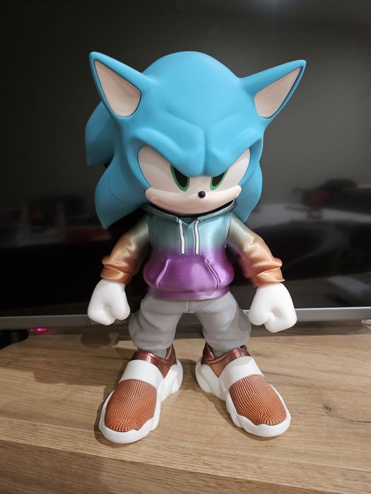 Sonic  feito em impressão 3D