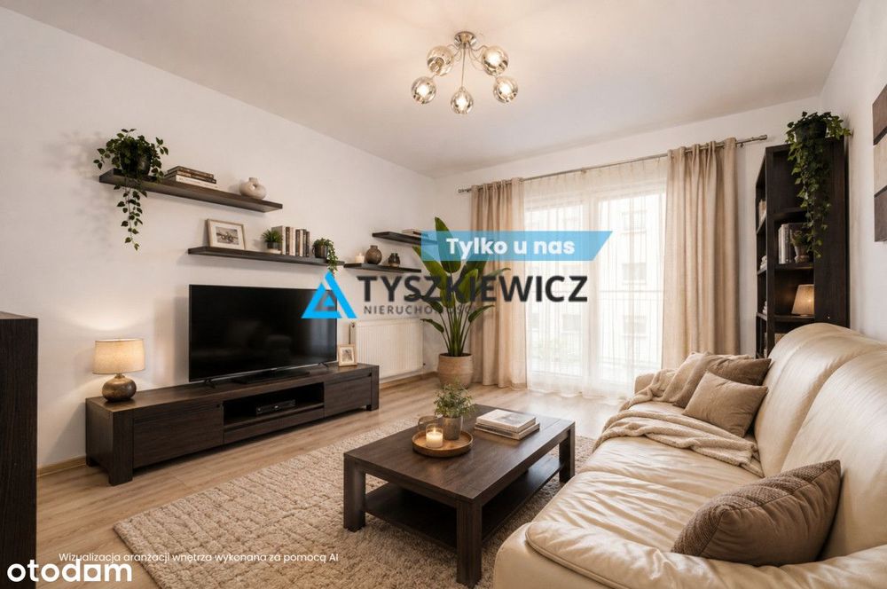 2 pokoje z balkonem | 1. piętro | Osiedle Bursztyn