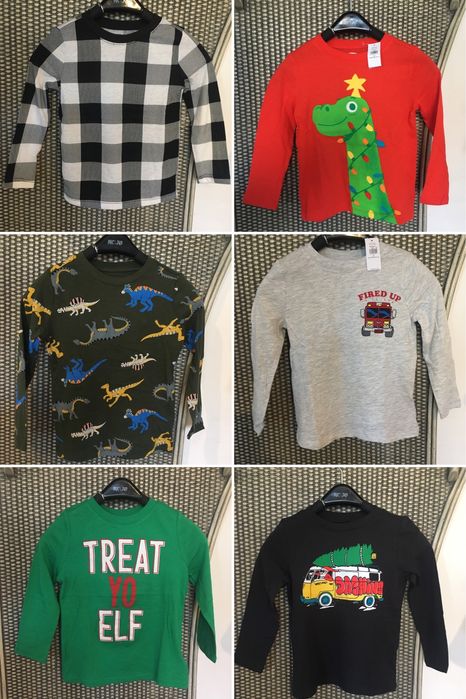 Лот Old navy футболка з довгим рукавом,реглан 4T (нові)