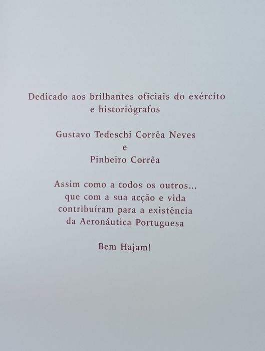 Aeronáutica Portuguesa de Henriques-Mateus Livro Raro