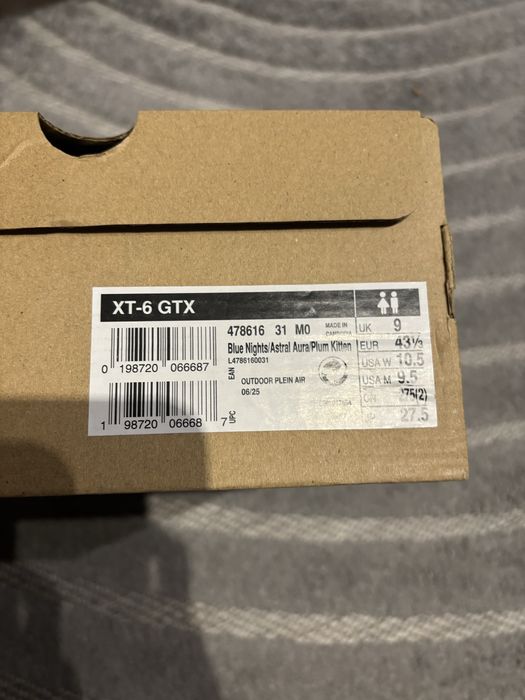 Salomon xt 6 (43 1/3р)
