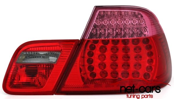 Lampy tylne tył BMW E46 -01 SEDAN LED Diodowe US USA R