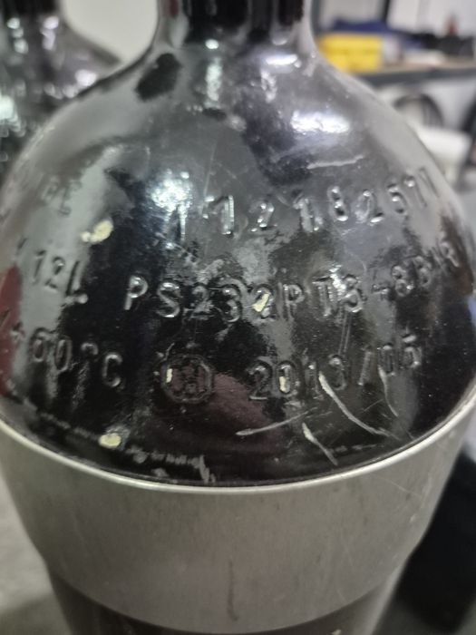 Twinset 2x12l 230 bar.