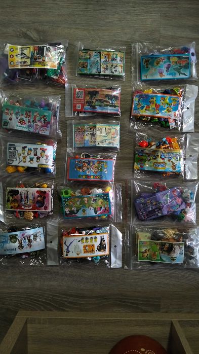 Lote Kinder Coleções