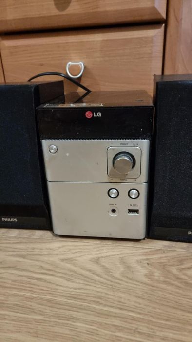 LG Mini wieża. CD nie działa.