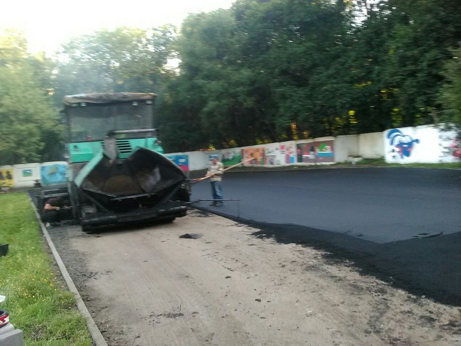 Асфальтирование , благоустройство территории-ФЕМ