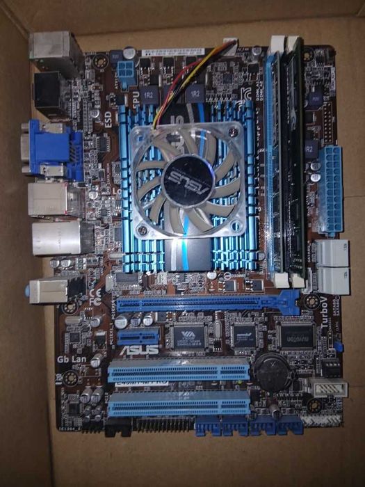 Материнська плата E45M1-M Pro з RAM 6 Гб