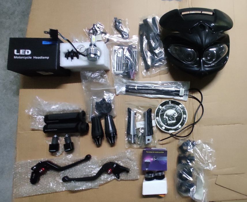 Vario material novo para motos