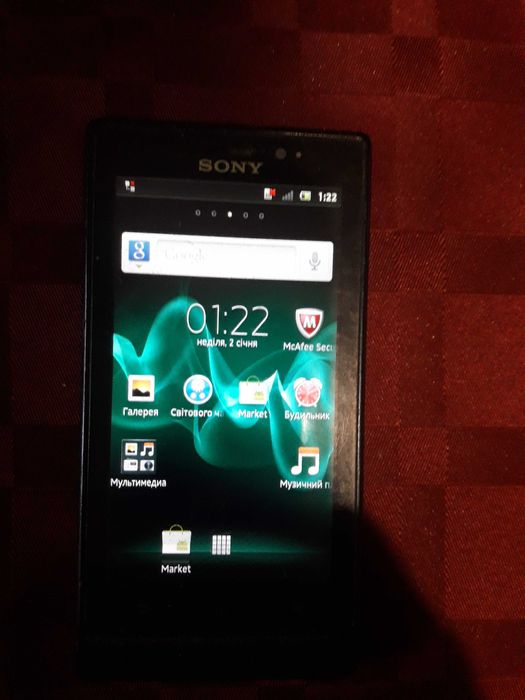 Смартфон Sony Xperia sola M27i