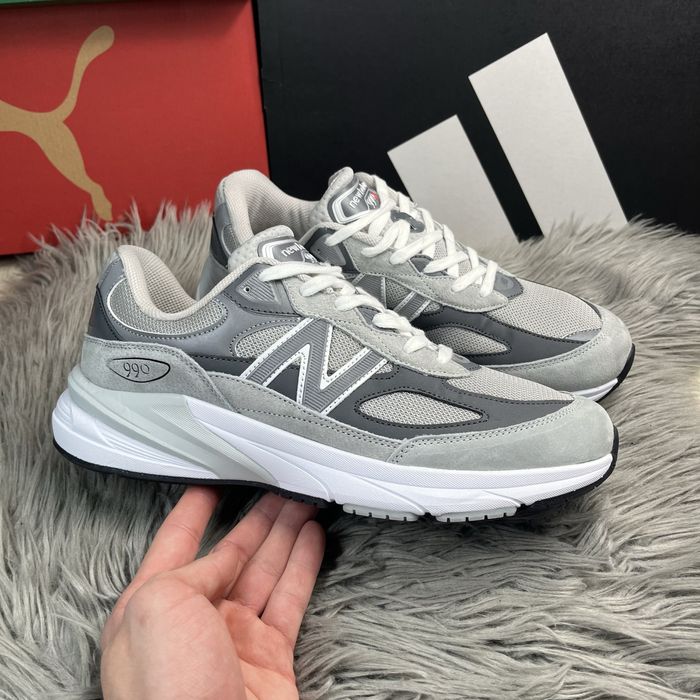 Кросівки чоловічі New Balance 990V6 Grey, розміри (41-45)