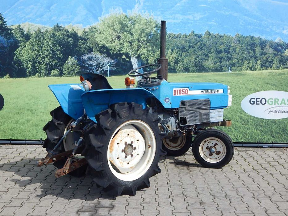 mini traktor japoński Mitsubishi D1650 4 Cylindry ! ciągniczek ogrodniczy