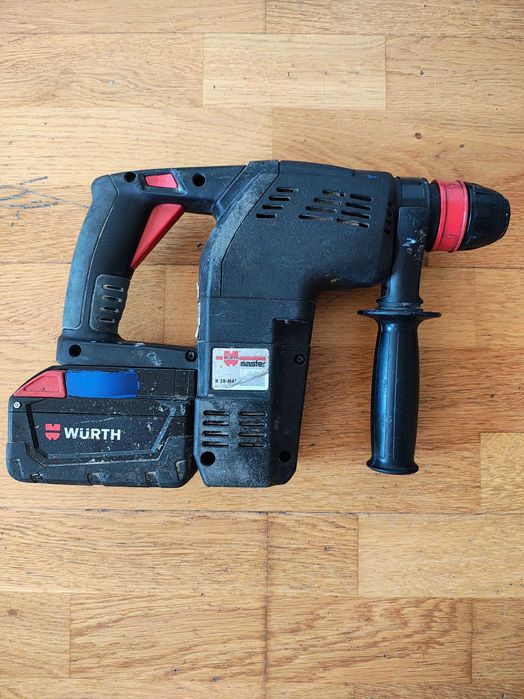 Wurth H 28-MAS młotowiertarka udarowa SDS, ładowarka, akumulator