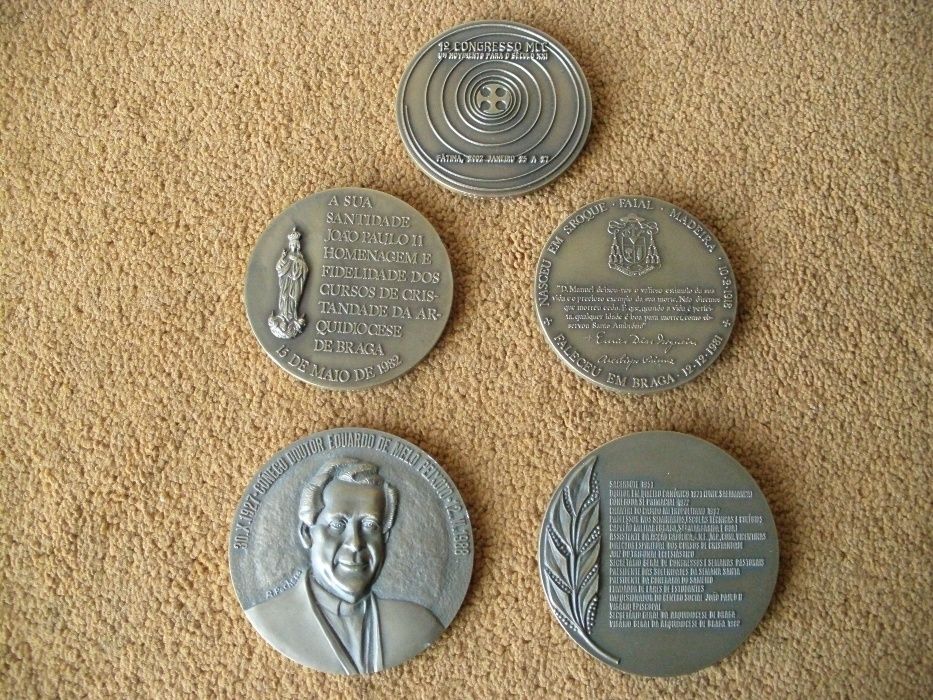 Vendo 5 cinco bronzes de colecção