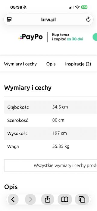 Szafa brw nepo plus