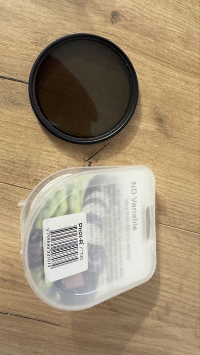 zmienny filtr ND Phot-R Vario 2–400 77 mm (ND2 – ND400)