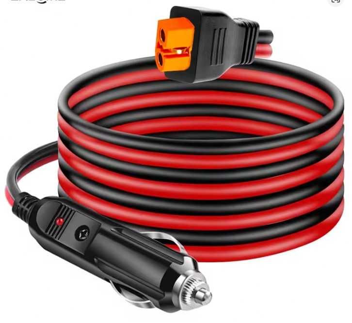 Cabo XT60i para Isqueiro 1.5 MT ECOFLOW (Carregamento rápido 15A)