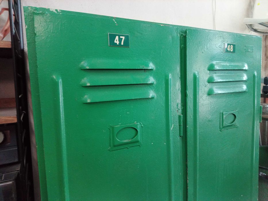Szafa,szafka metalowa PRL Loft Industrial ,warsztatowa