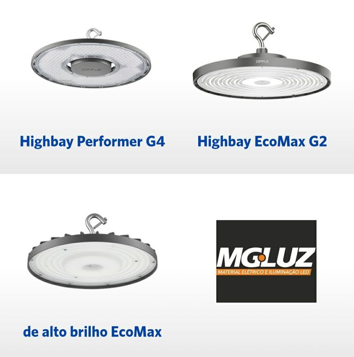 Iluminação Led industrial