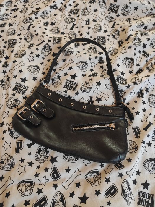 Torebka do ręki czarna na ramię handbag vintage alternative