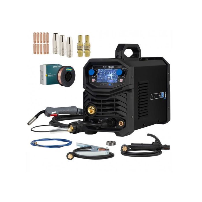 Spartus Easymig 217 Dual Pulse ACDC    Faktura VAT 23%
