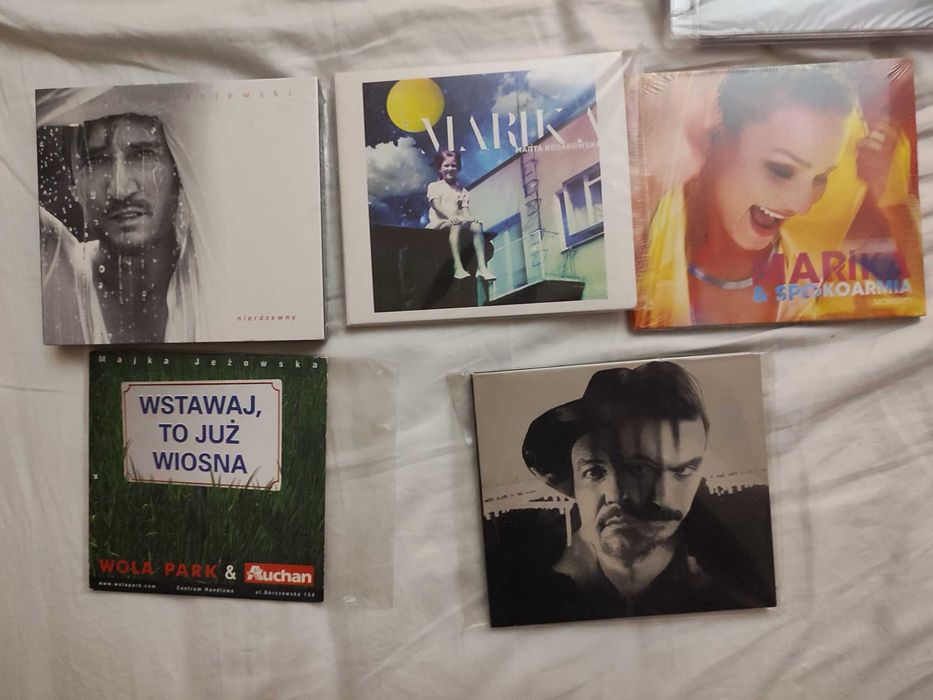 Płyty CD  Kukulska Marika Wilki Smolik Varius Manx Mioush