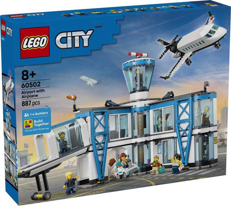 Конструктор LEGO City 60502 Аеропорт із літаком