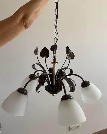 2 candeeiros de teto