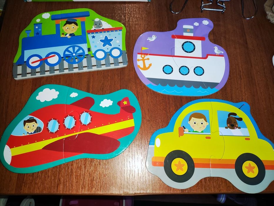 Дитячі пазли від 1 року