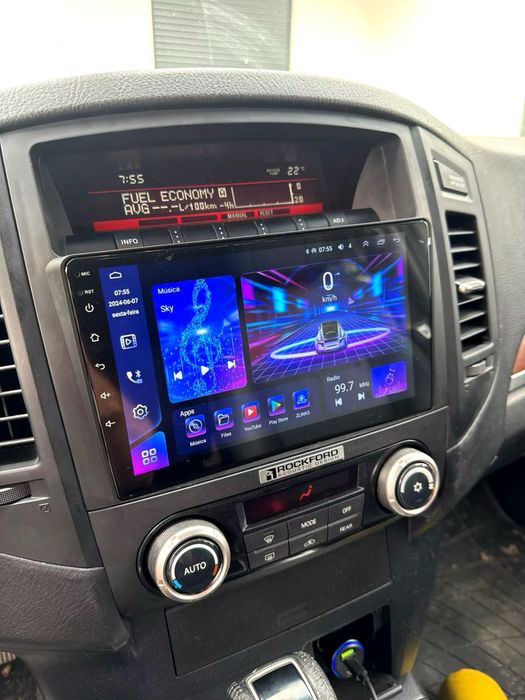 Android магнитола для Mitsubishi Pajero Wagon 4